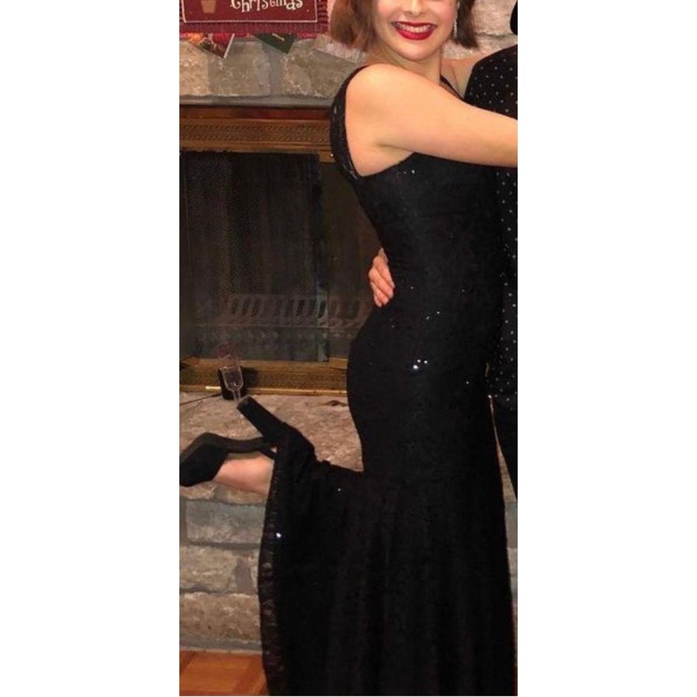 Black formal dress